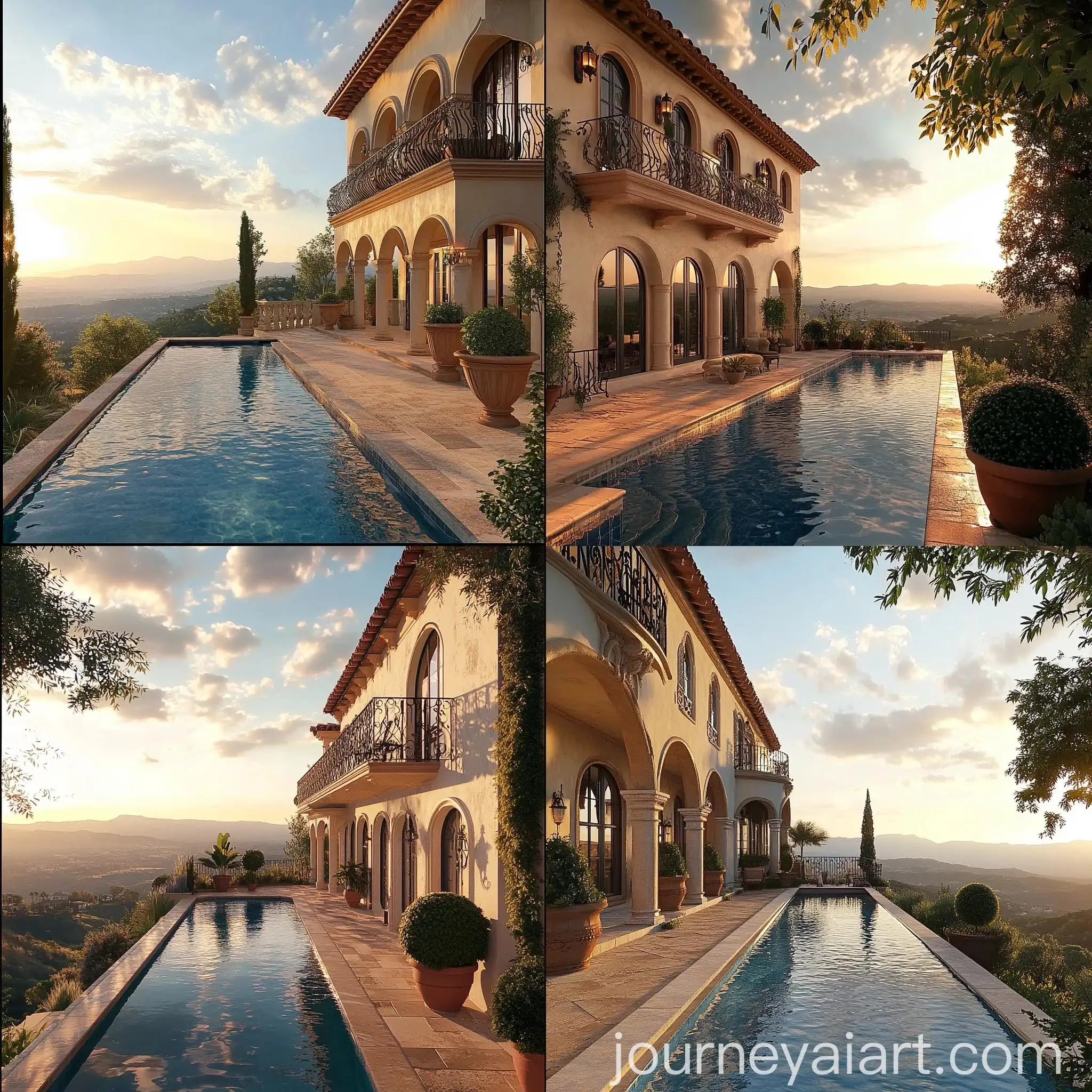 Luxury-Mediterranean-Villa-with-Sunset-View-and-Infinity-Pool