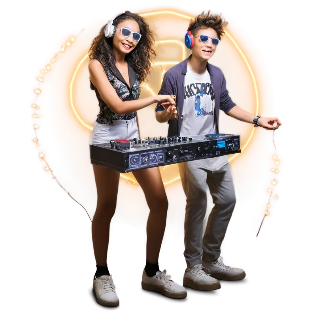 Vibrant-DJ-and-Rock-Band-Party-PNG-with-Beautiful-Lights-and-Youthful-Energy