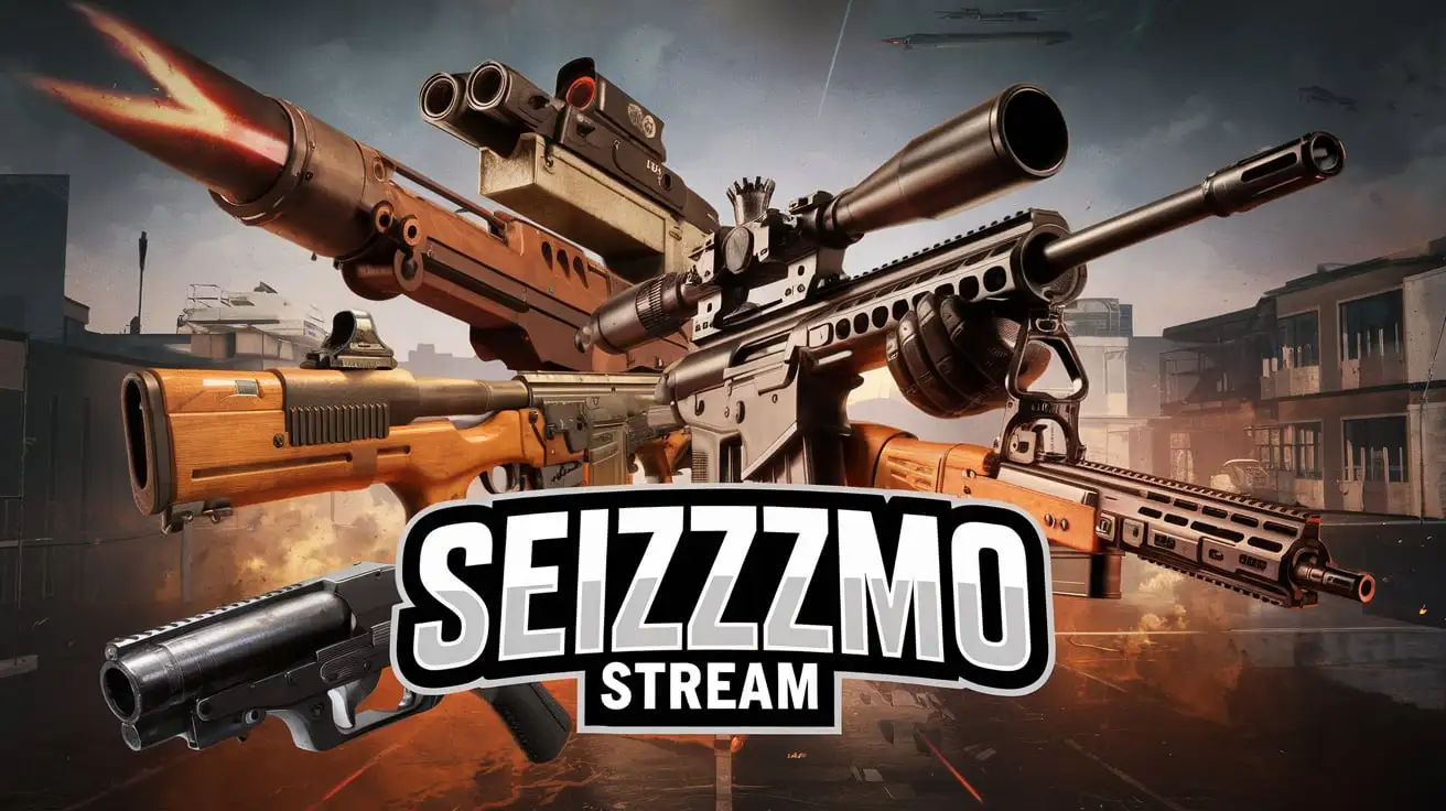 Logotype-for-WARZONE-Stream-with-Weapons-and-SEIZZZMO-Inscription