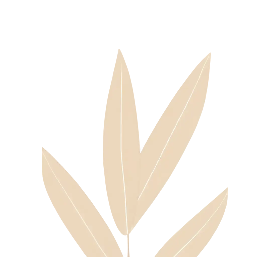 SleekPNG-Image-Usage-Scenarios-Abstract-PNG-of-Large-Elongated-Leaves-in-Light-Beige-Color