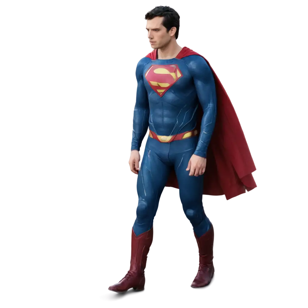 Superman-Walking-PNG-Image-HighQuality-Transparent-Graphic-for-Versatile-Use