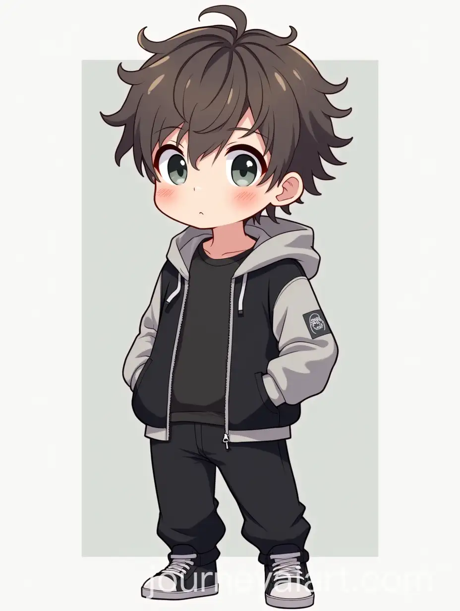 AnimeAI-Art-Prompt-Expansion-Vtuber-Boy-in-Dark-Modern-Outfit-with-TwoTone-Jacket-and-Messy-Hair