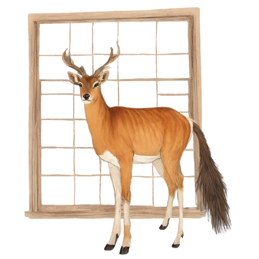 Window-with-Animal-PNG-Image-for-Versatile-Usage-and-HighQuality-Display