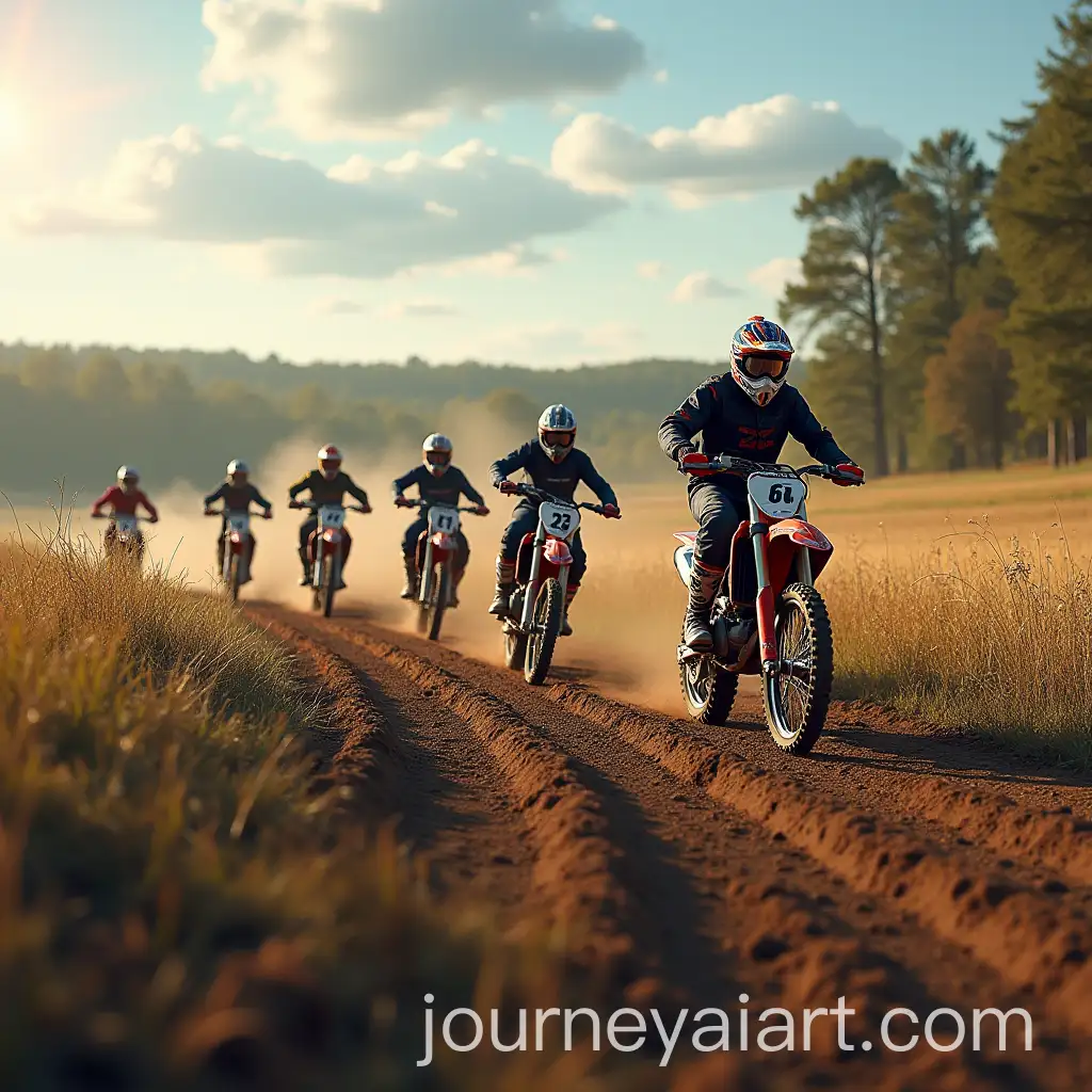 MotMotocross-Event-Banner-Designocross-Start-Scene-with-Riders-Turning-into-Curve-in-a-Realistic-Arena