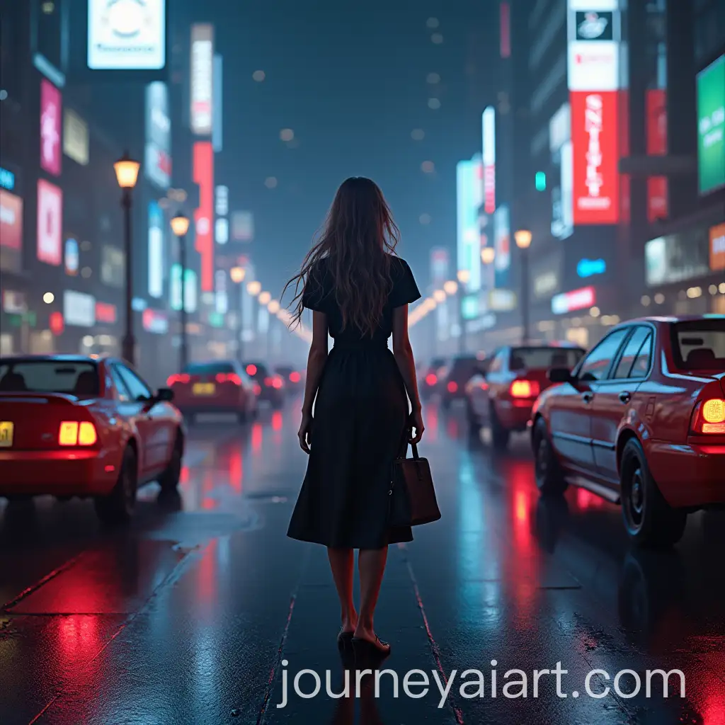 Cyberpunk-Fantasy-Scene-with-Night-City-and-Walking-People