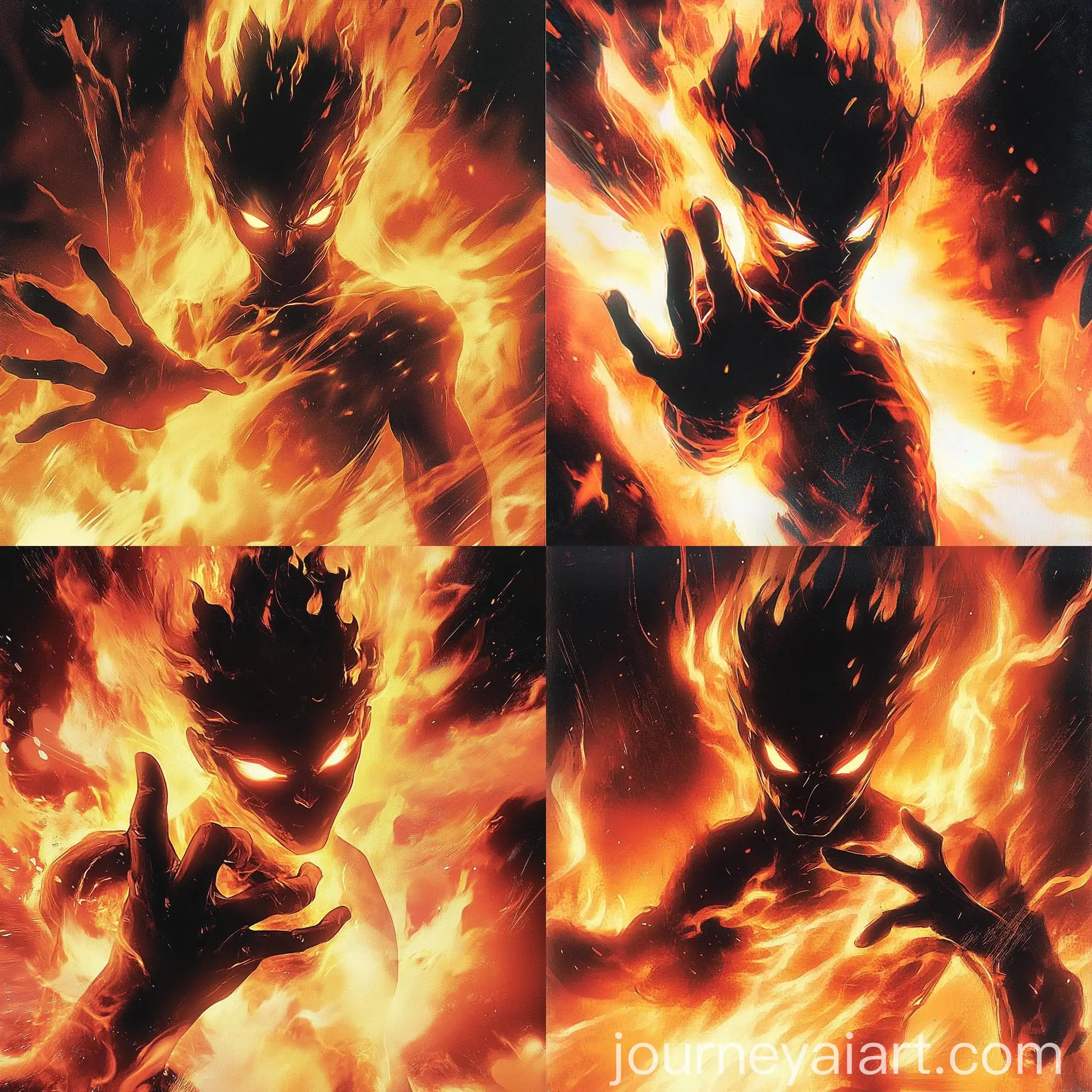 Fiery-Supernatural-Figure-Summoning-Power