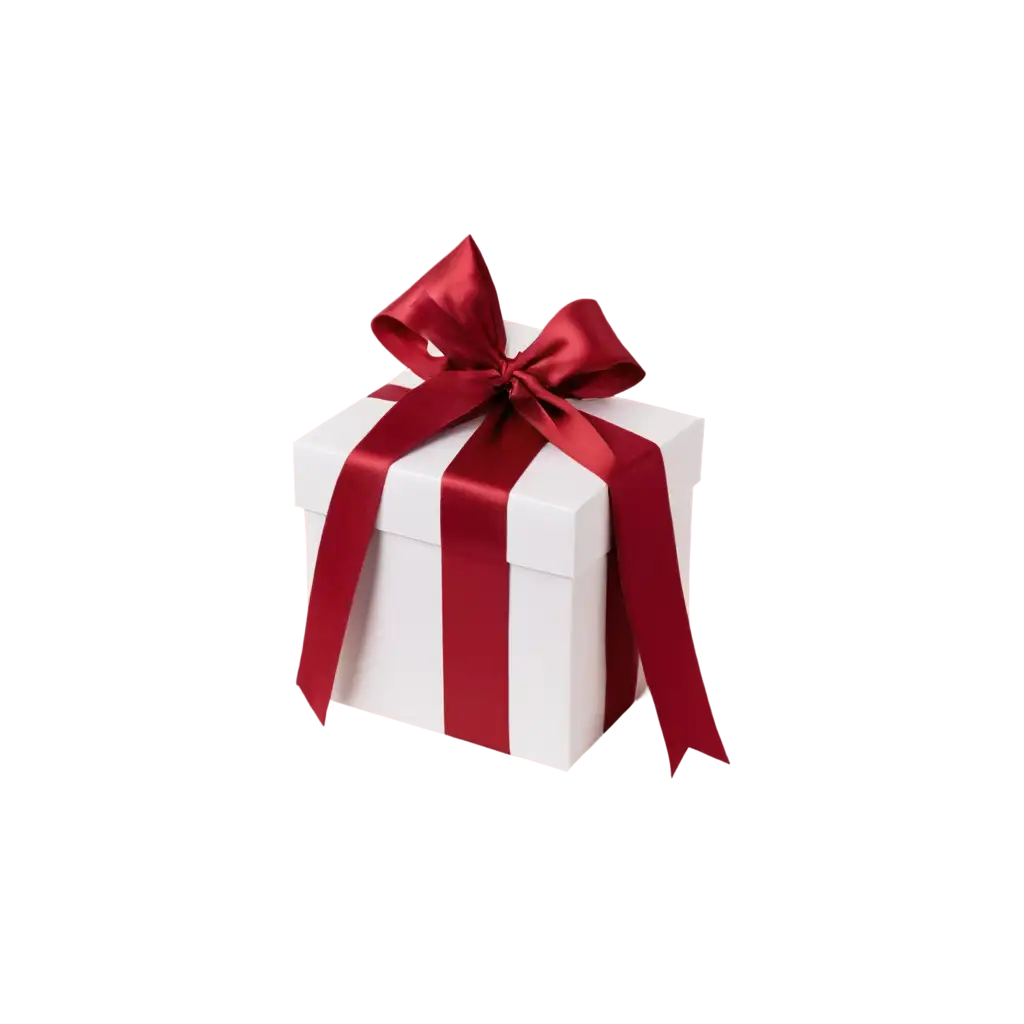 Tall-Gift-Box-with-Burgundy-Ribbon-PNG-Perfect-for-Holiday-and-GiftGiving-Designs