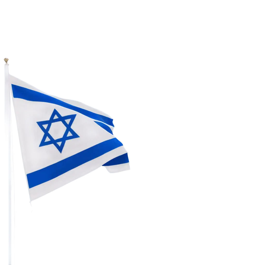Israel-Flag-PNG-HighQuality-Transparent-Image-for-Versatile-Use