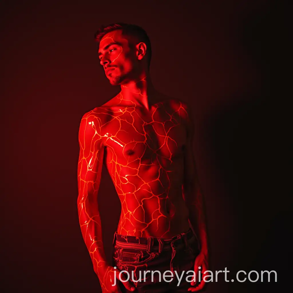 AI-Art-Prompt-ExpansionExpressive-Cubist-Music-Album-Cover-Featuring-a-Muscular-Male-Model-with-Artistic-Lighting
