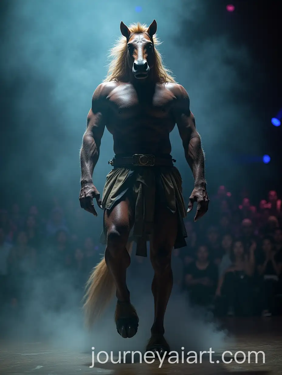 Cinematic-Hybrid-of-Man-and-Beast-on-Americas-Got-Talent-Stage