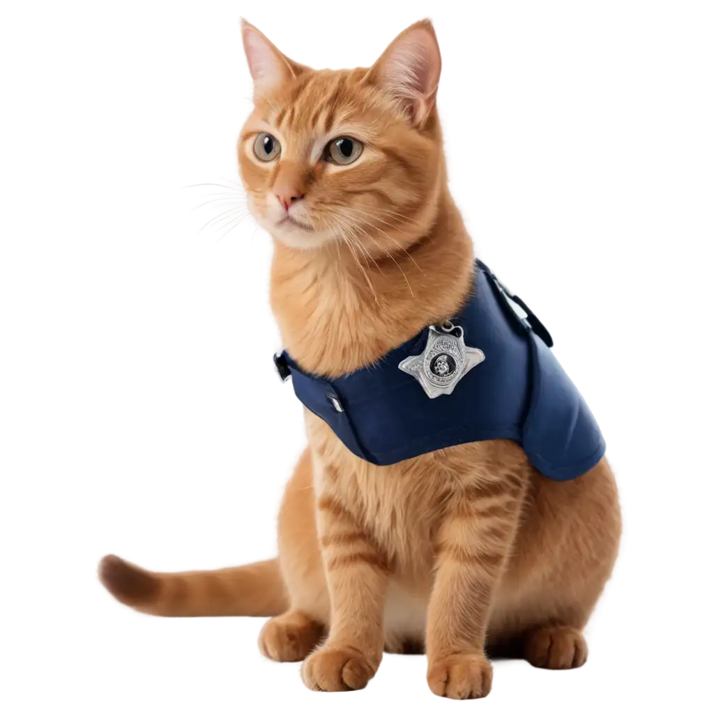 PNG-Image-of-Butterfly-at-Corner-of-Cat-Head-in-Police-Suit