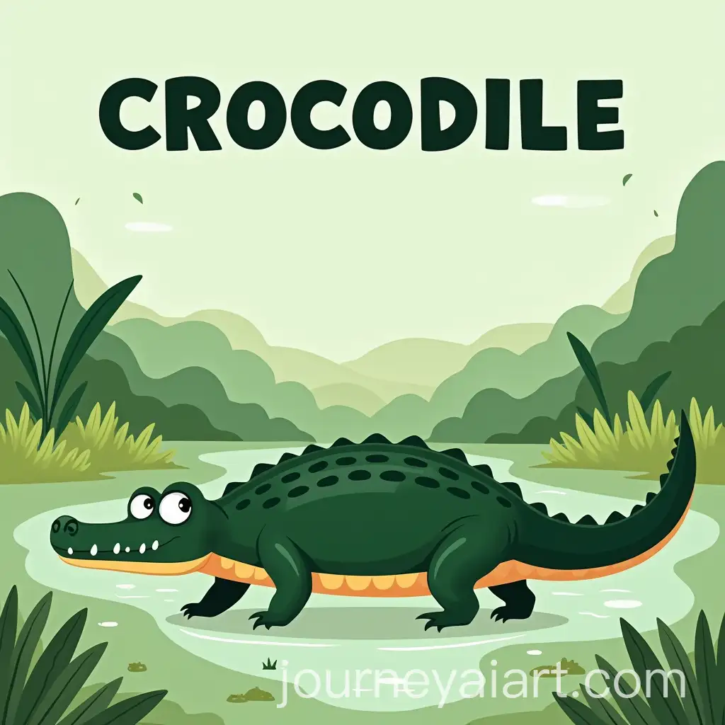 Detailed-Image-of-a-Large-Crocodile-in-a-Green-Natural-Environment-for-Children-with-Down-Syndrome