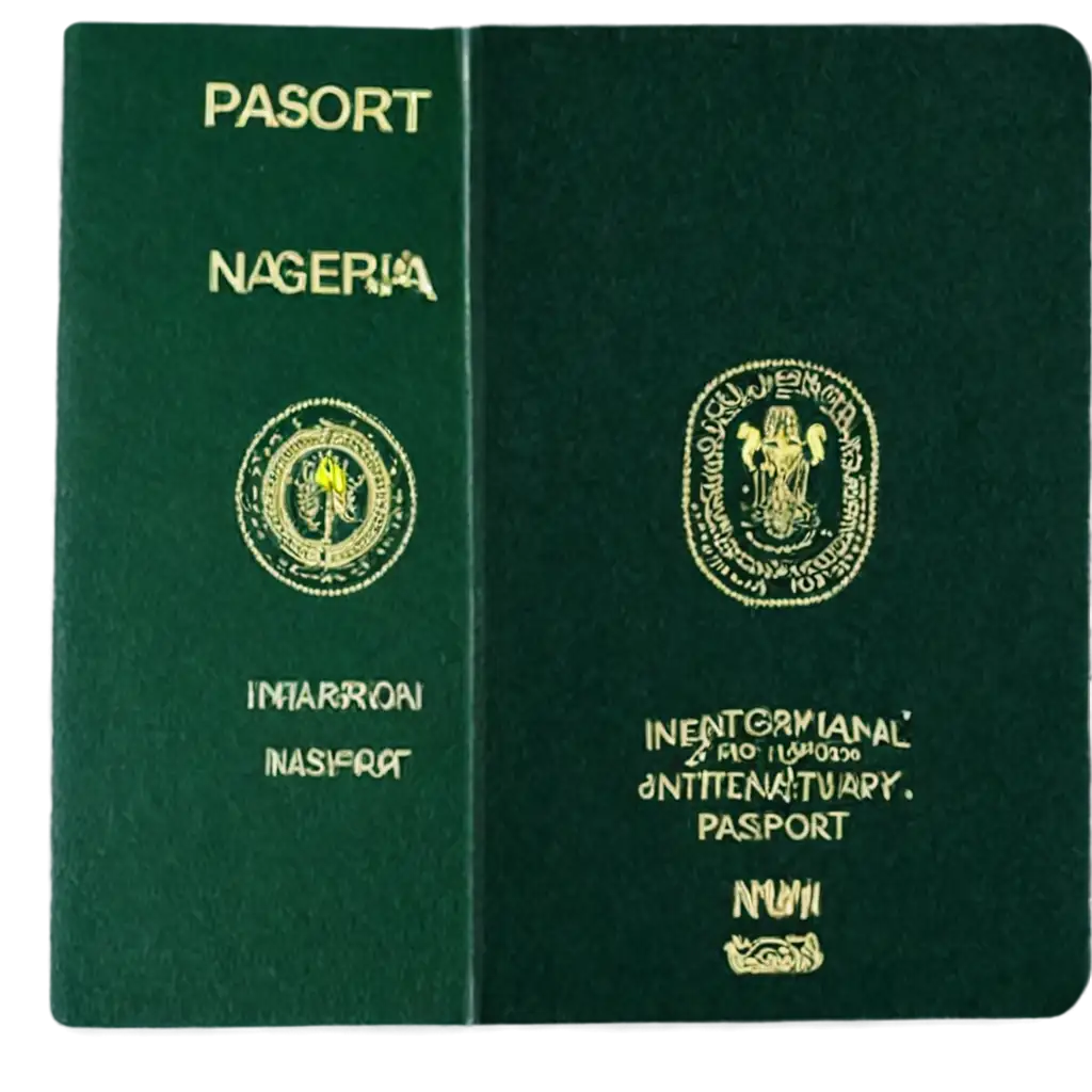 stack images of nigeria international passport