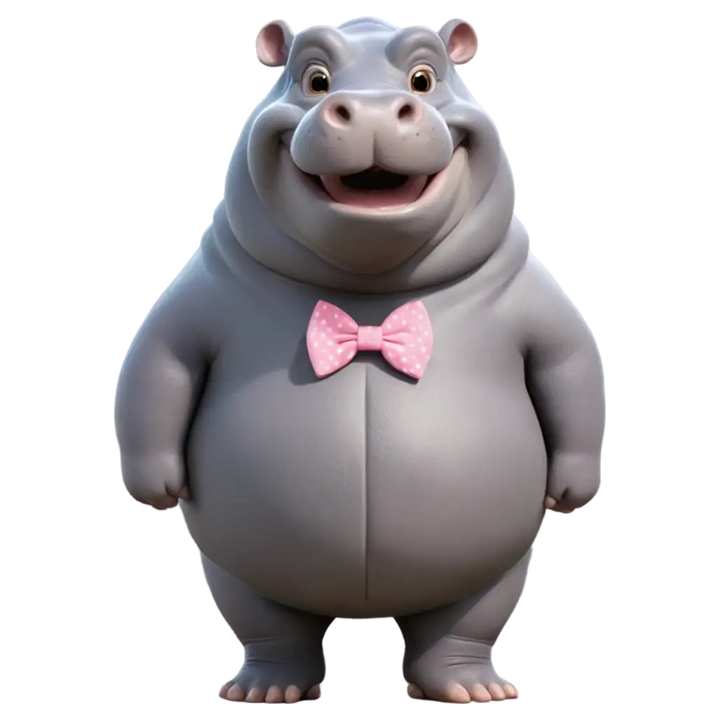 Adorable-Hippo-Character-PNG-for-Fun-and-Creative-Projects