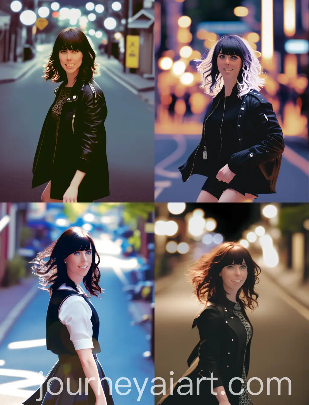 Girl-Walking-on-City-Street-Full-Body-Portrait
