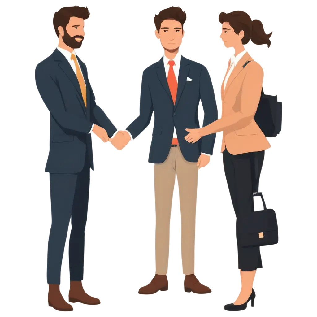 Professional-Businessman-Vector-Handshake-PNG-for-Corporate-and-Networking-Visuals