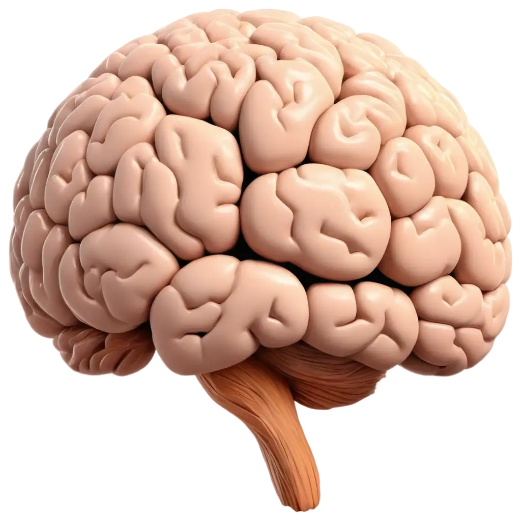 Realistic-CartoonStyle-Human-Brain-PNG-Image-for-Creative-Projects