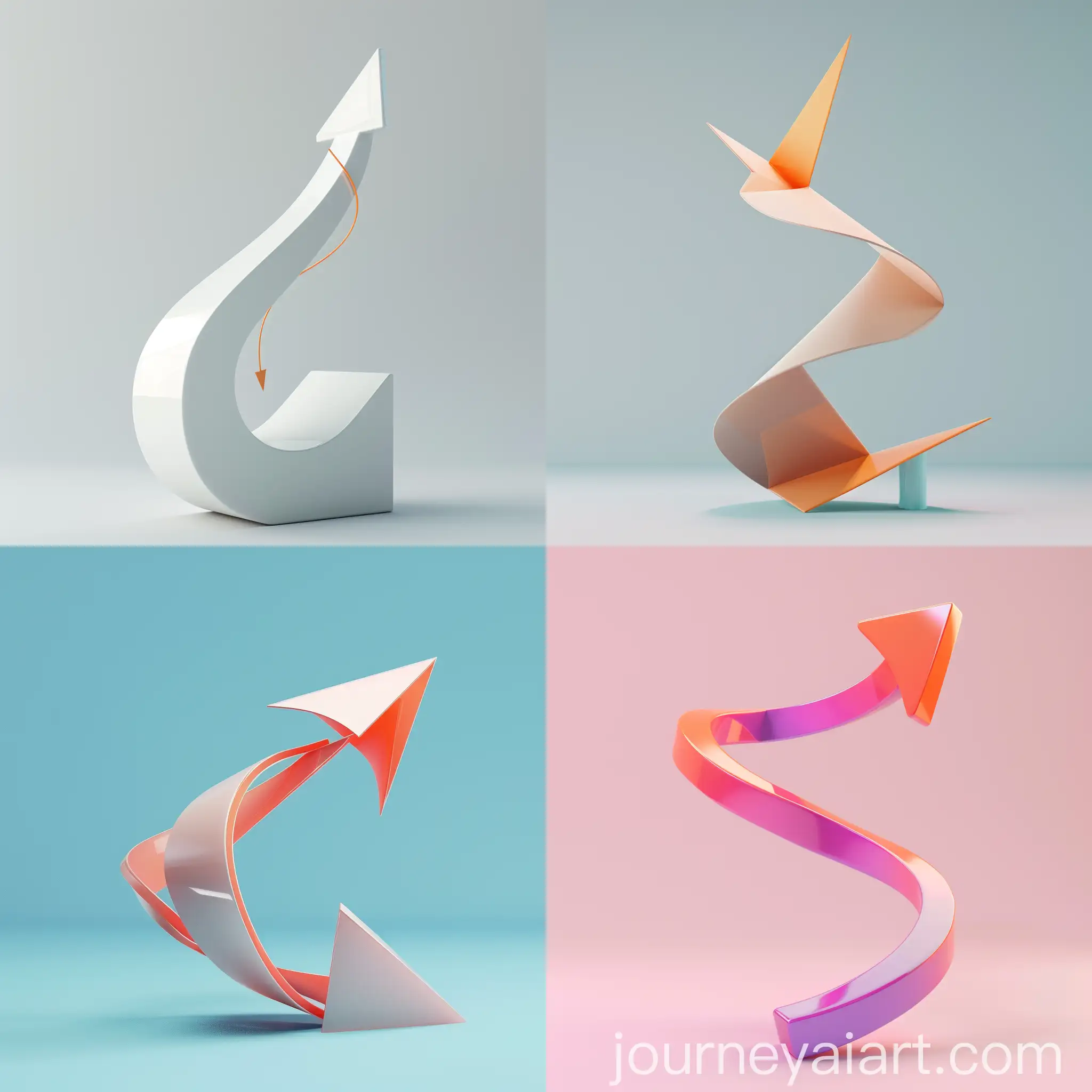 Minimal-3D-Design-of-Fast-and-Flexible-Upward-Arrow-with-Upgrade-Scale