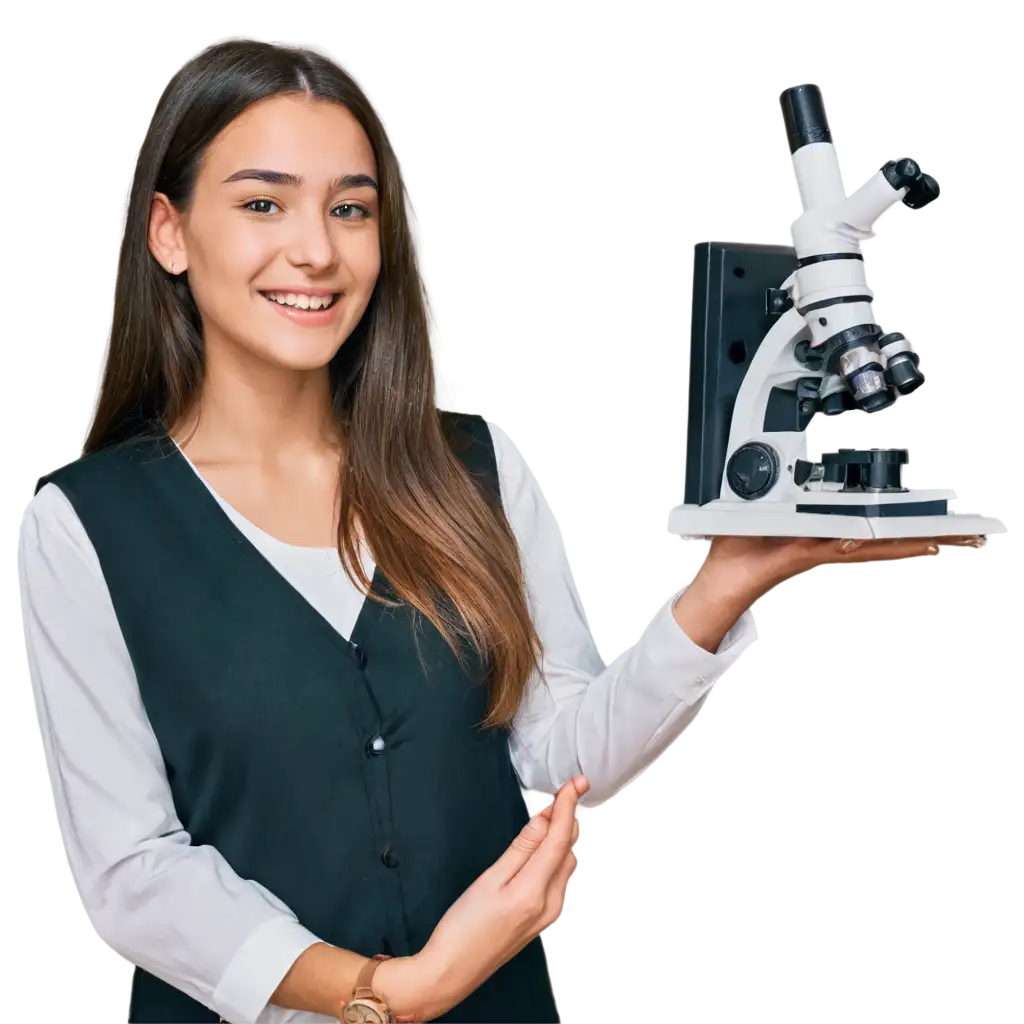 Smiling-Girl-Scientist-in-Lab-Research-HighQuality-PNG-Image