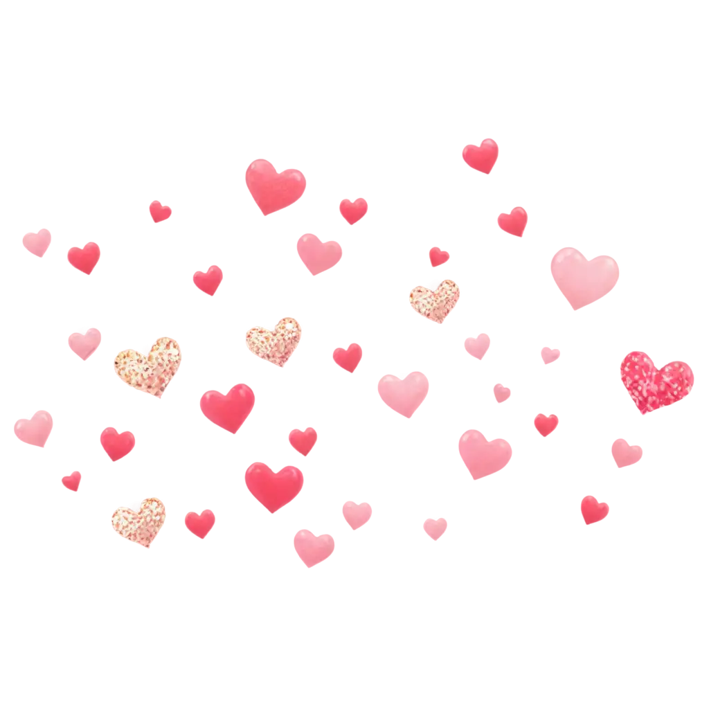 Hearts-Flying-PNG-Image-HighQuality-Transparent-Graphic-for-Multiple-Uses