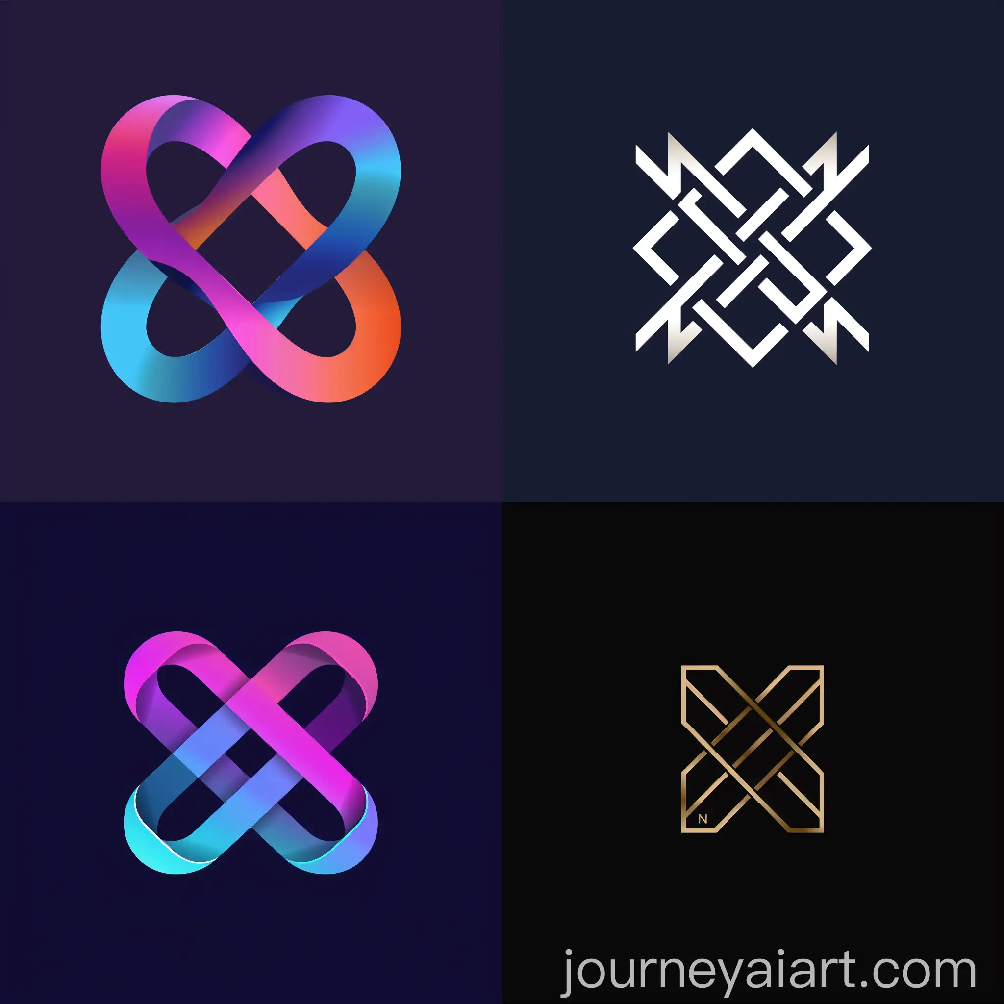 Intertwined-N-and-M-Logo-Design-Concept