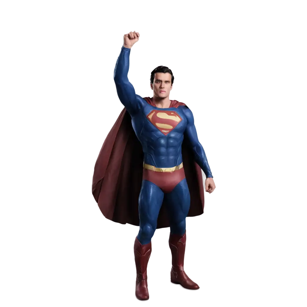 Superman-PNG-Captivating-Image-for-Heroic-Visuals