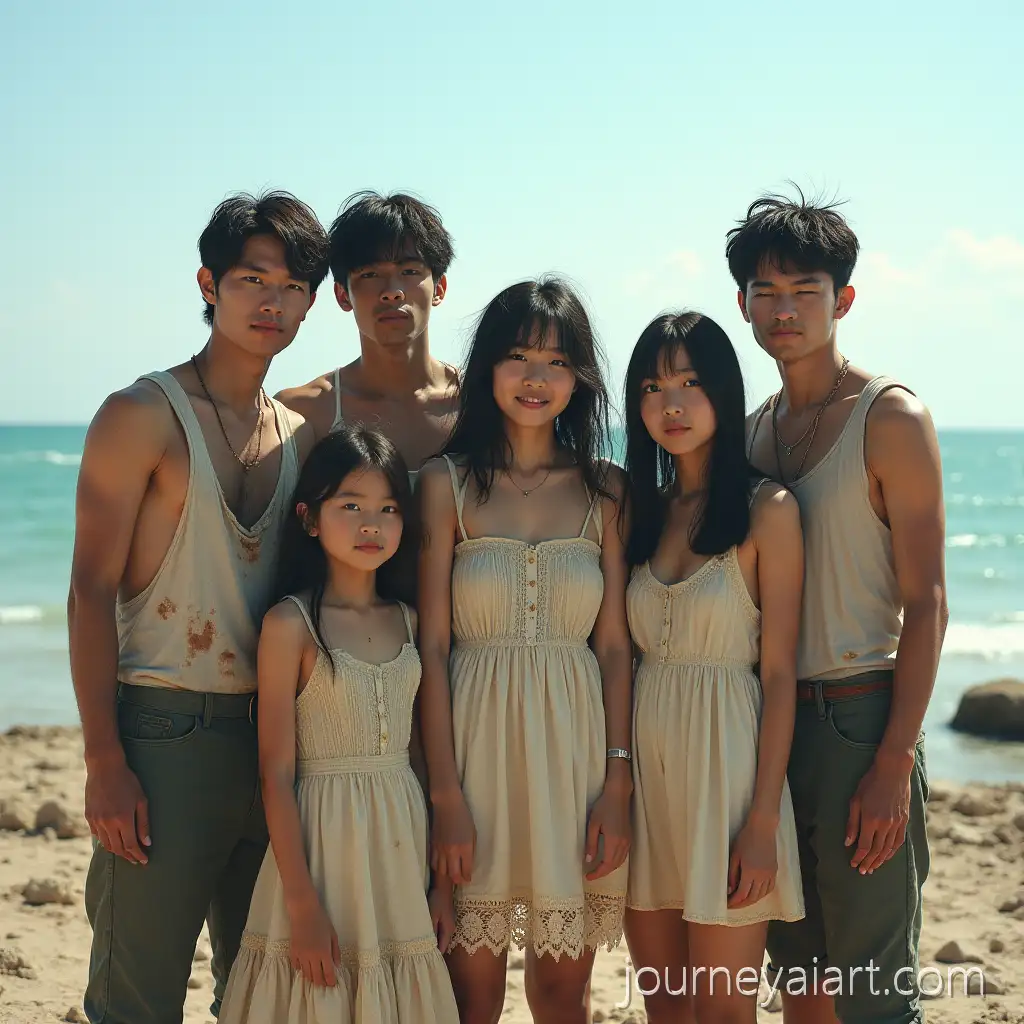 Survivors-inPostapocalyptic-Survival-Group-PostApocalyptic-Wasteland-Resilient-Group-Amidst-Desolation