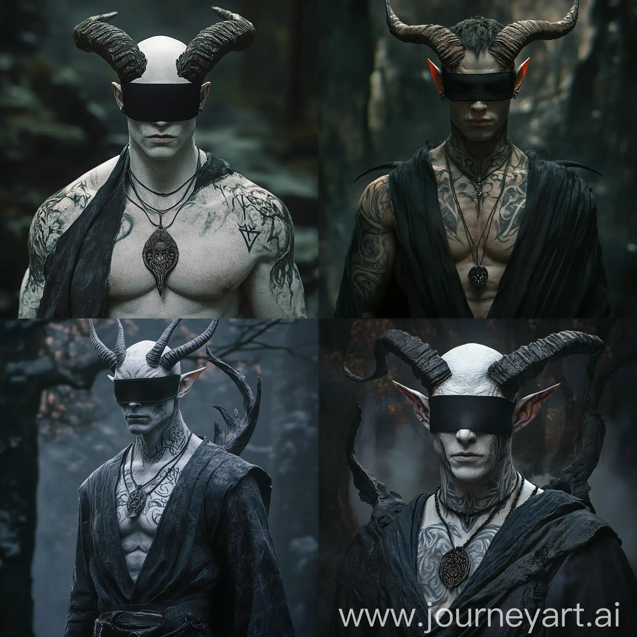 HyperRealistic-Tiefling-Demon-Monk-Mirage-in-Dark-Fantasy-Landscape