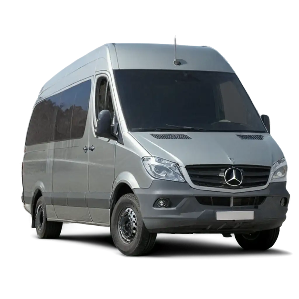 HighQuality-PNG-Image-MercedesBenz-Sprinter-Van-Parked-in-Front-of-the-Airport