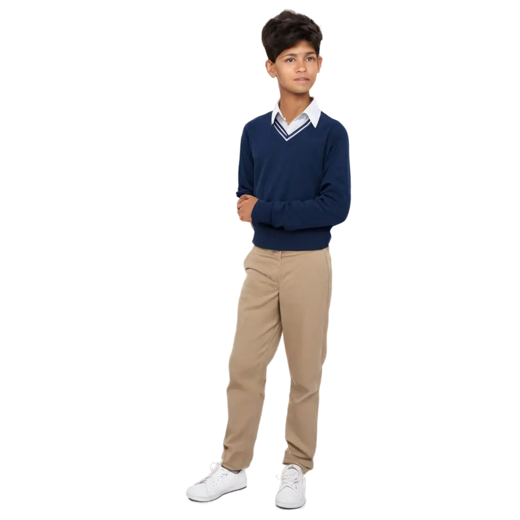 Realistic-PNG-Image-of-a-15YearOld-Nepali-Brahmin-Boy-in-School-Uniform-Captured-Like-a-DSLR-Photograph