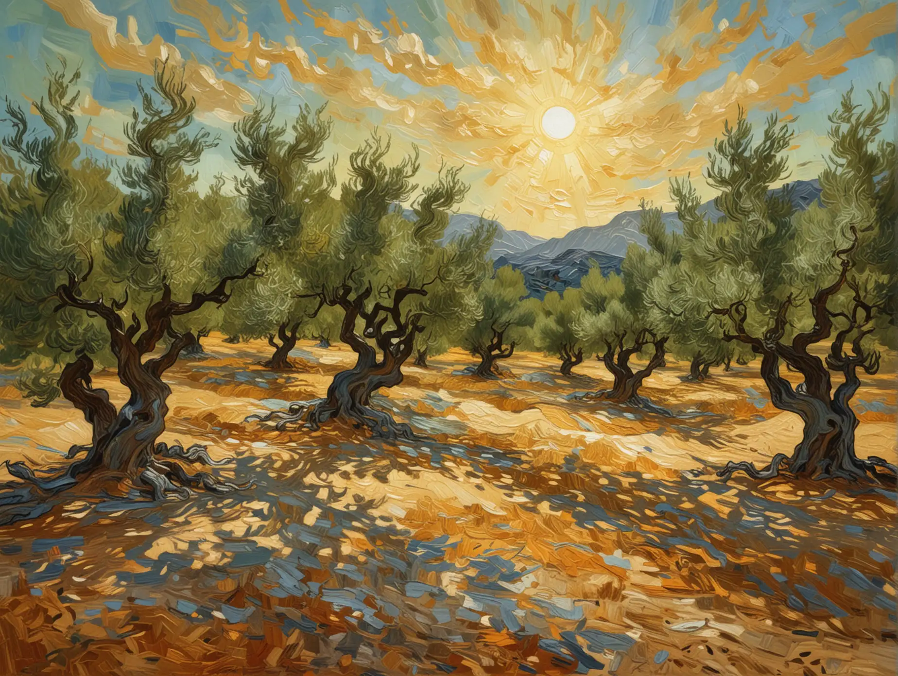 Sunlit-Olive-Grove-with-Twisting-Trees-and-Golden-Light