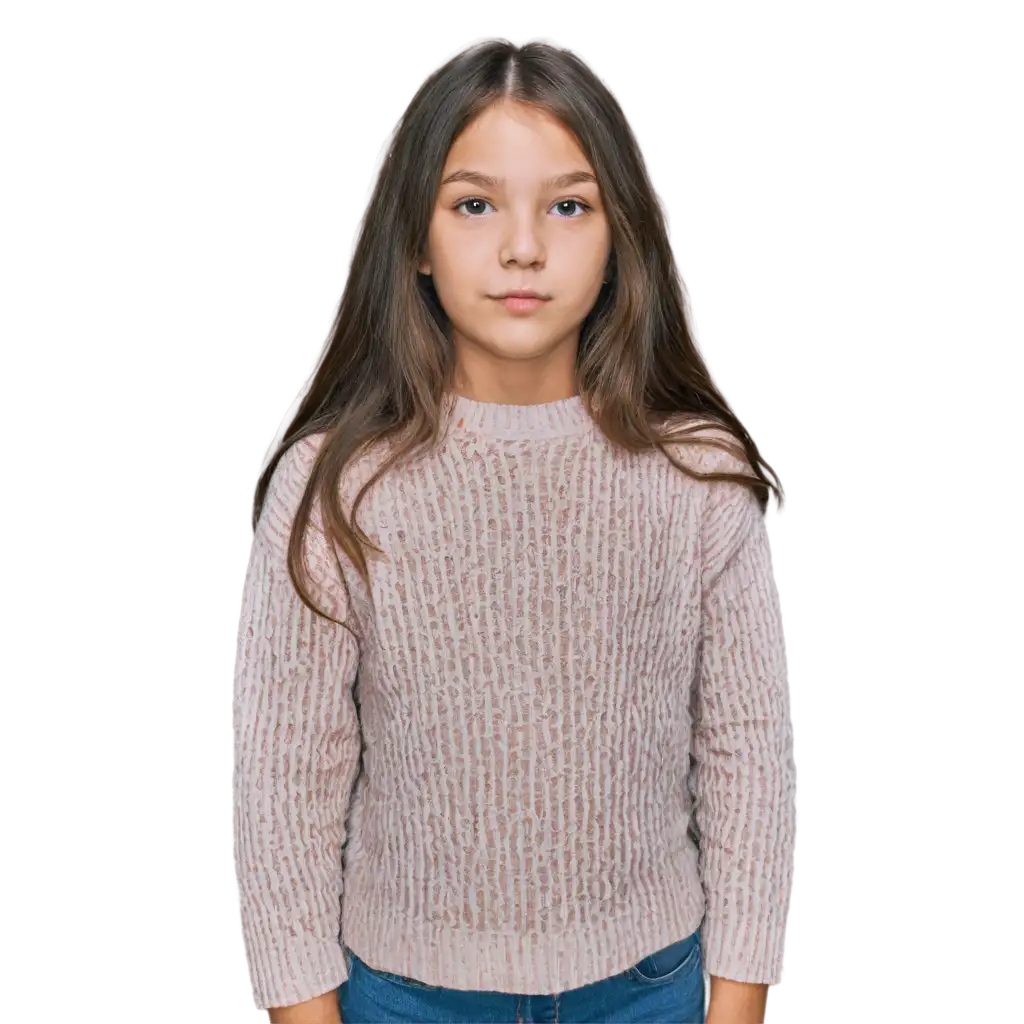 Girl-in-a-Sweater-PNG-Image-for-Versatile-Digital-Use