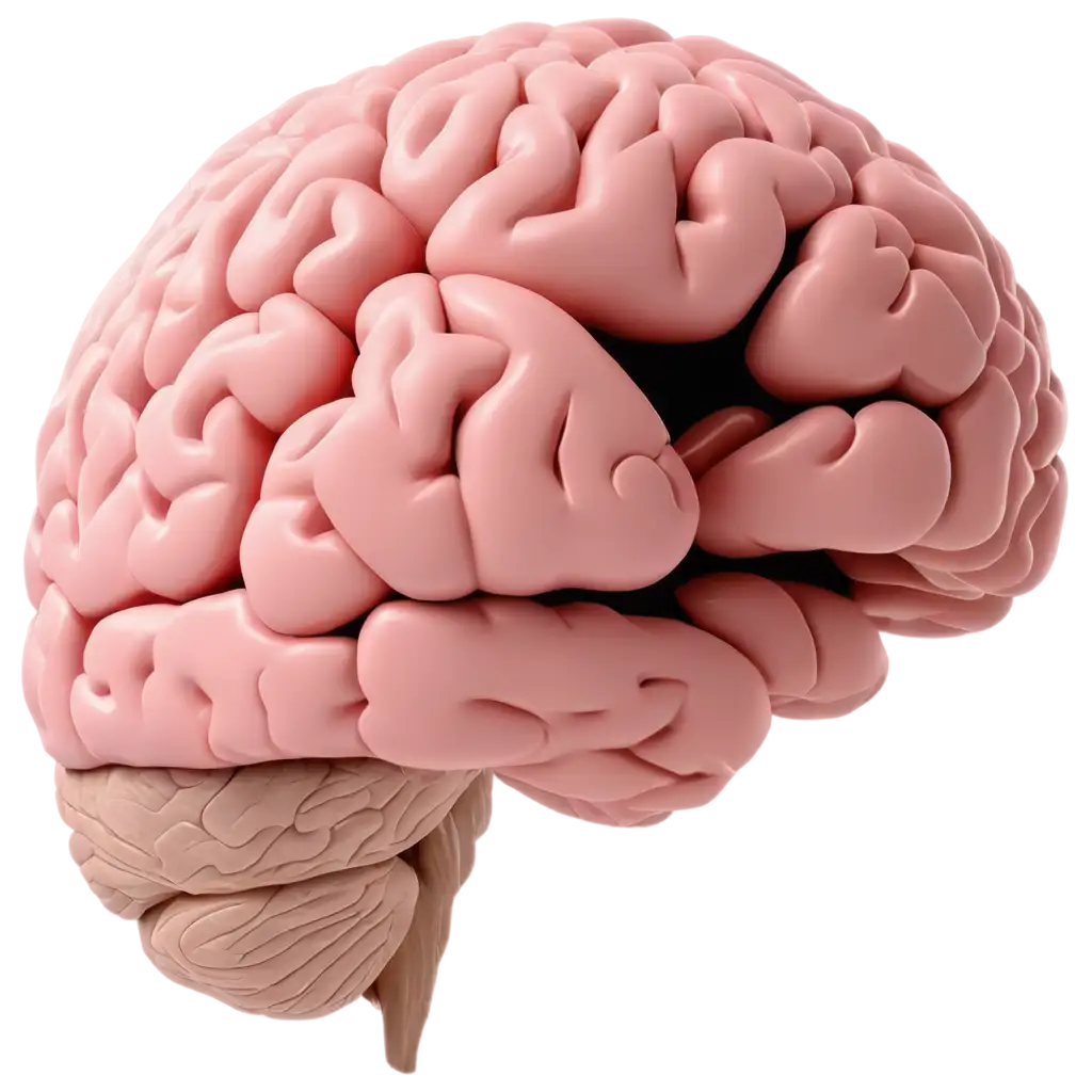 Realistic-3D-Rendering-of-Human-Brain-PNG-Detailed-Anatomy-for-Scientific-and-Educational-Use