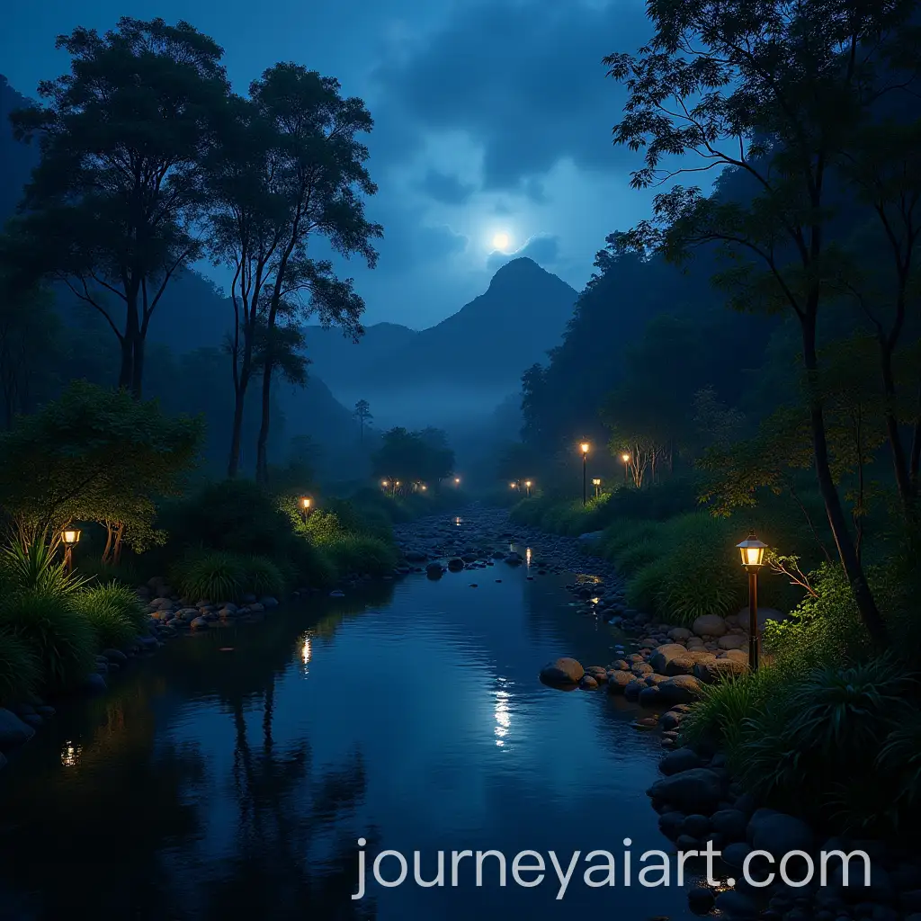 Peaceful-Nature-Scenery-at-Night-in-the-Philippines-from-the-90s