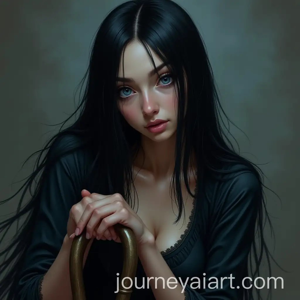 Mysterious-Wizard-Woman-with-Blue-Eyes-and-Cane