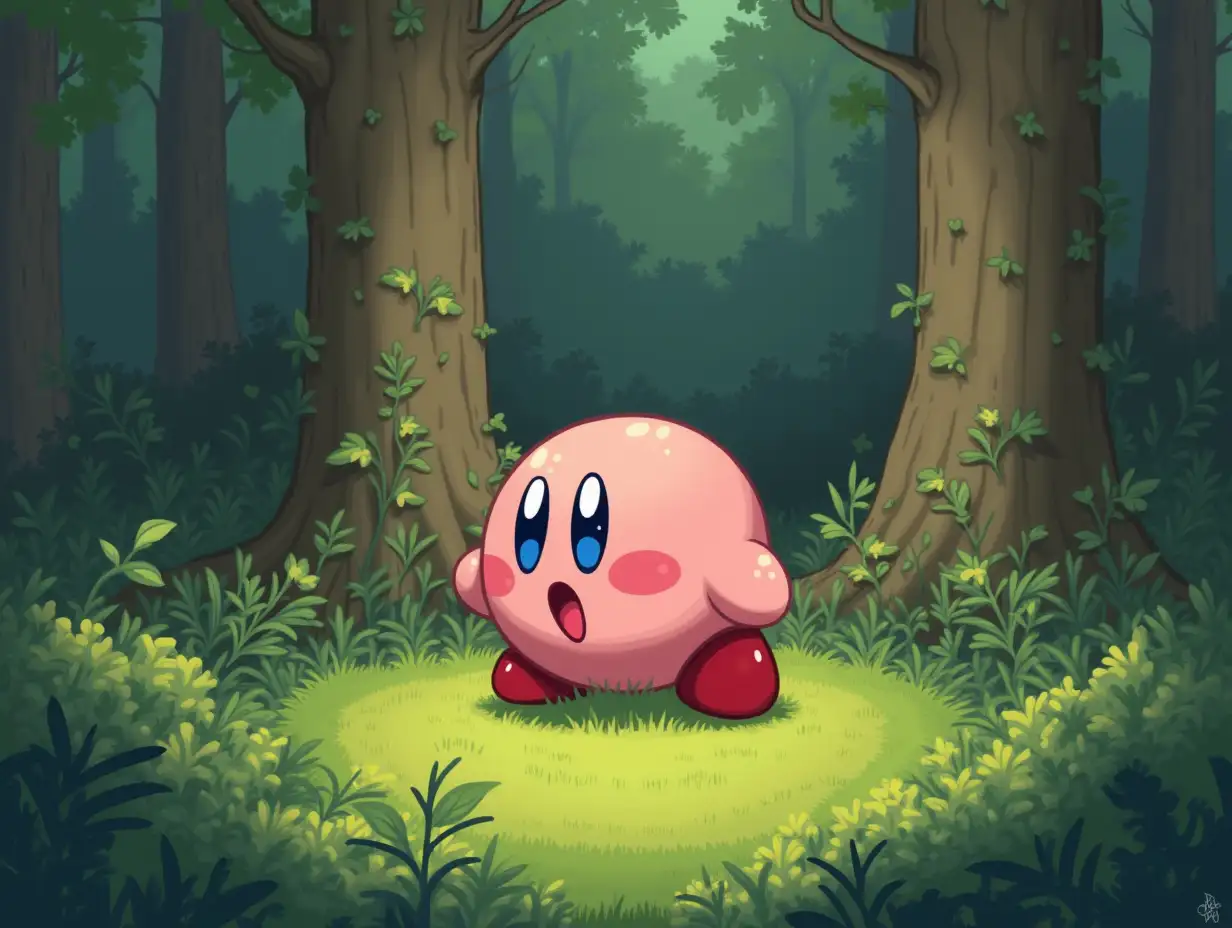 Kirby on Forest