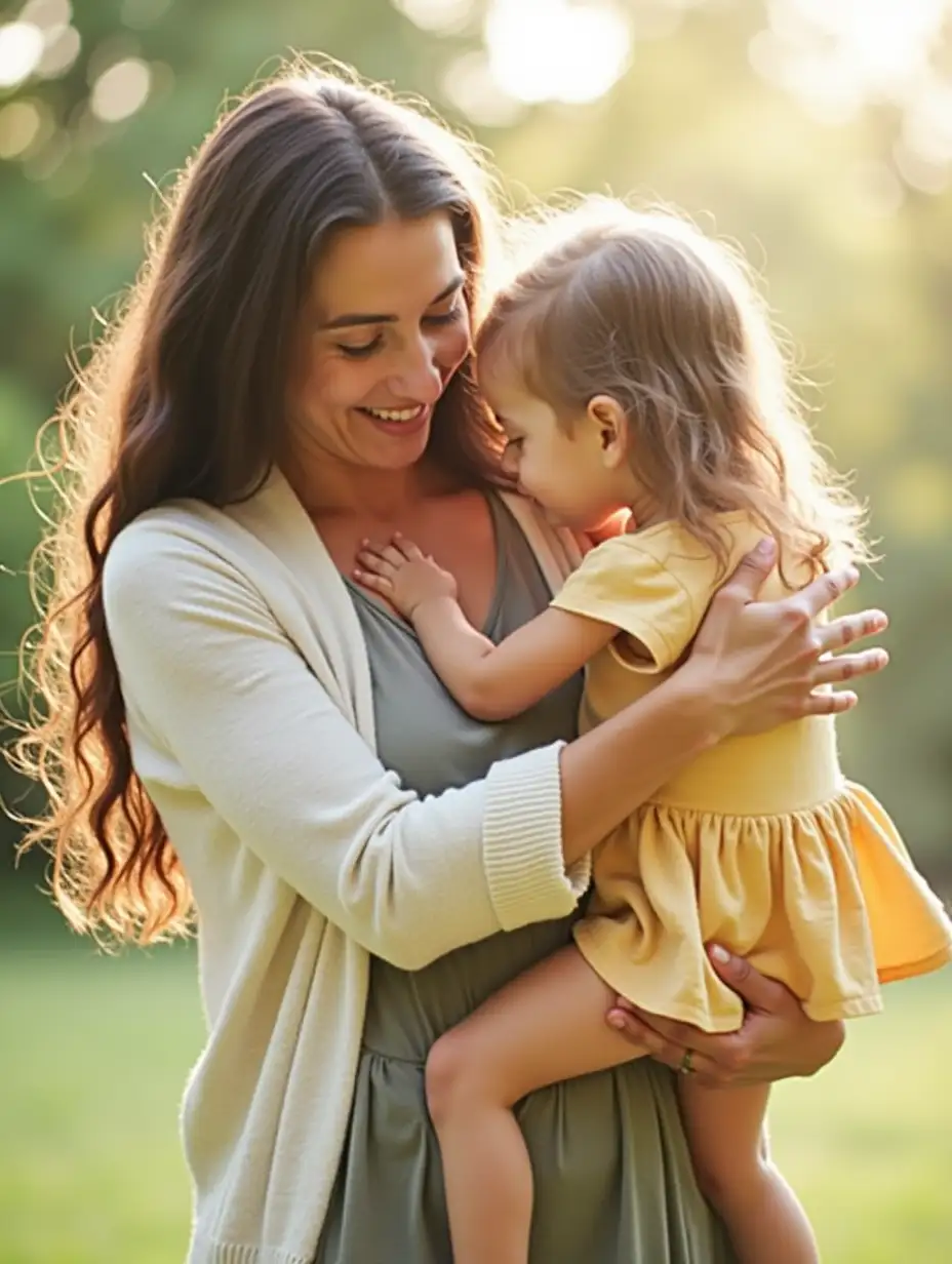 Mother-and-Daughter-Strengthening-Their-Bond-in-a-Serene-Garden