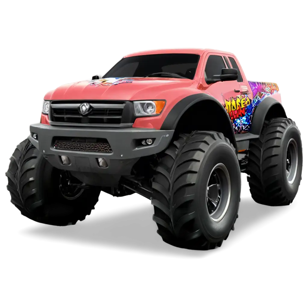 Stunning-Monster-Truck-Free-Fire-PNG-Image-for-Dynamic-Digital-Use