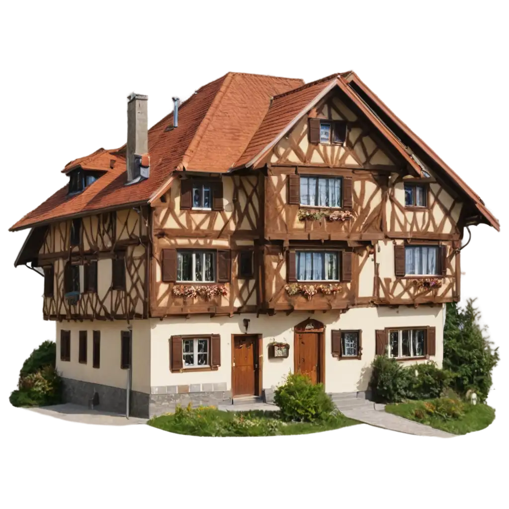 Germany-House-PNG-Image-HighQuality-and-Versatile-Digital-Asset-for-Creative-Projects