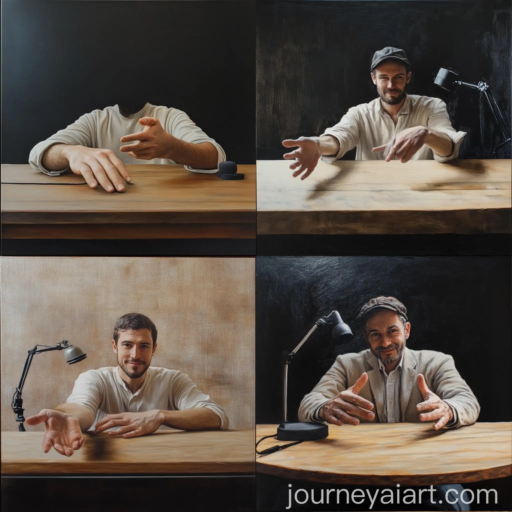 Hand-on-Table-with-Abstract-Background