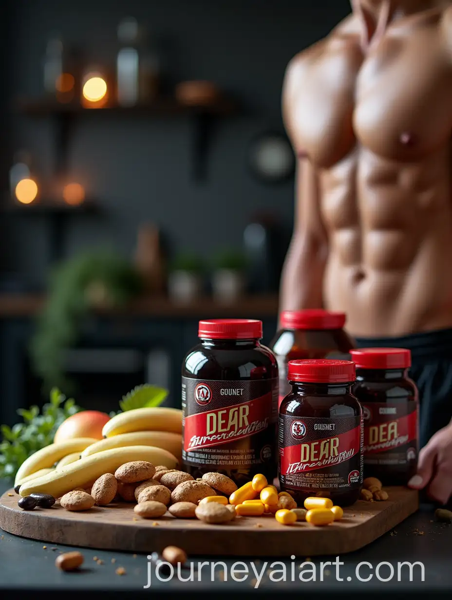 Muscle-Building-Dietary-Supplements-Poster-Advertisement