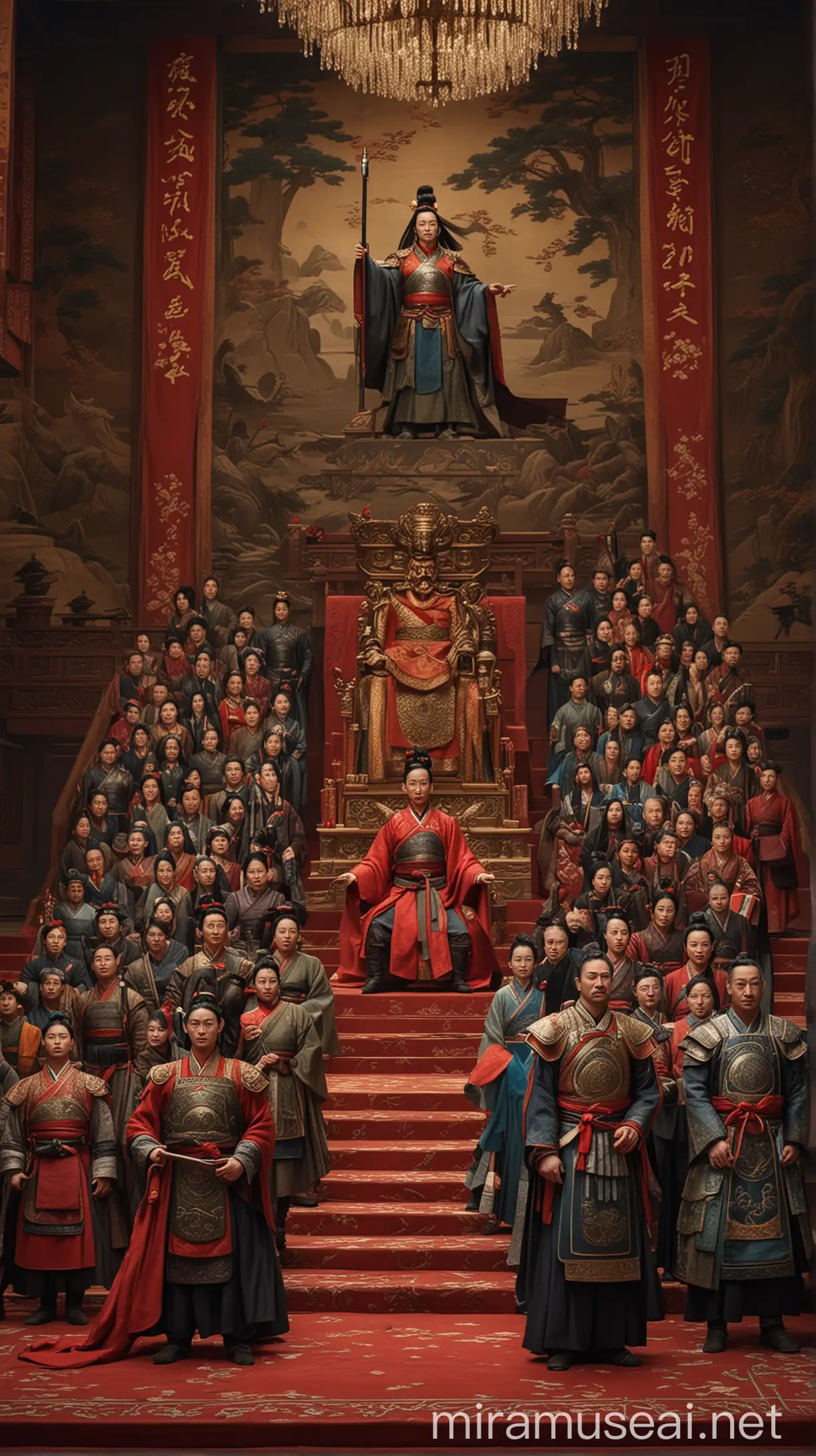 Mulan Receiving Honor in the Emperors Grand Hall