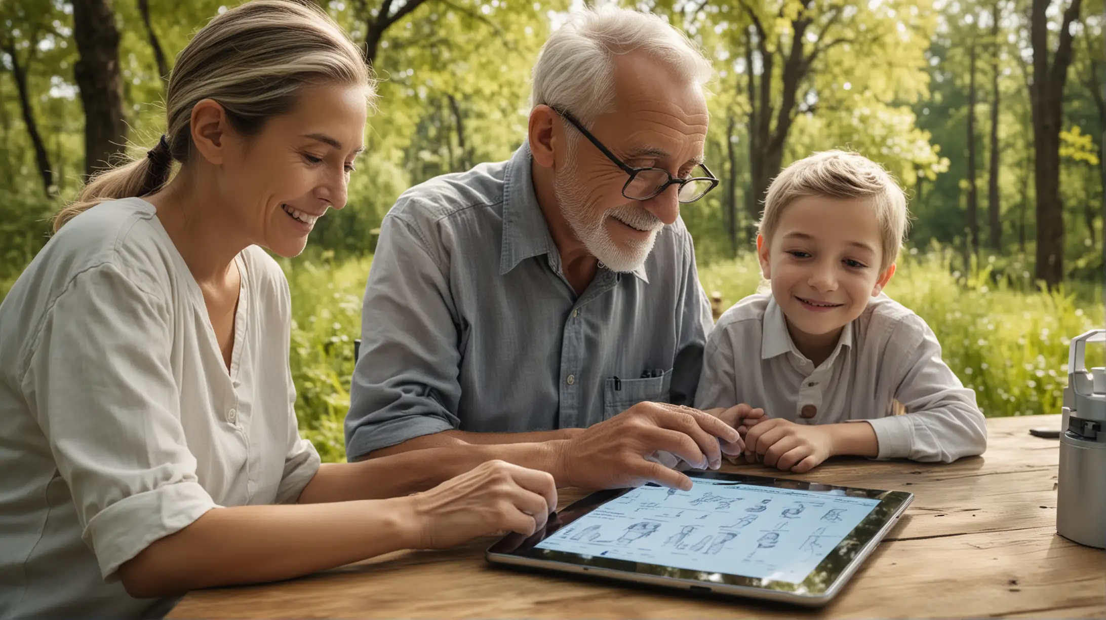 Multigenerational Learning Exploring Medical Science Outdoors