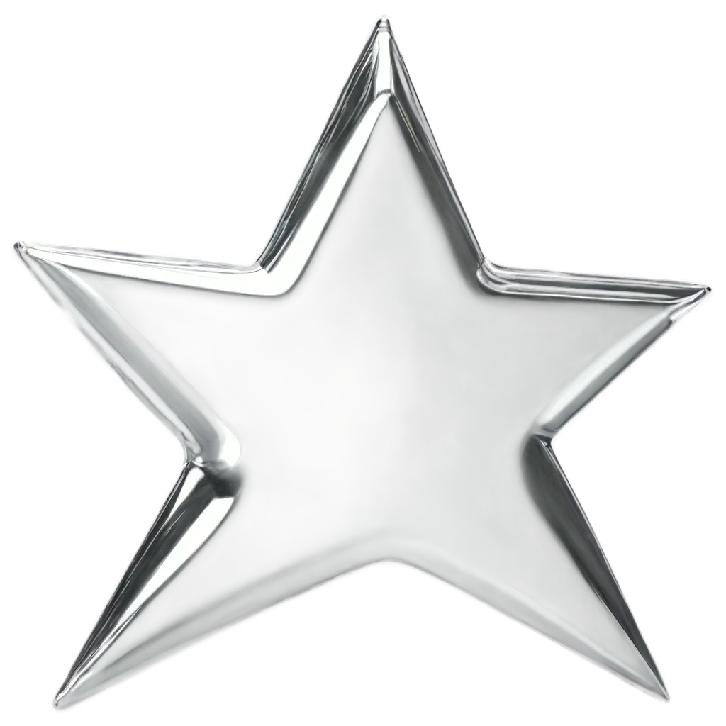 Chrome-Star-PNG-Image-HighQuality-and-Versatile-Graphic-for-Multiple-Uses