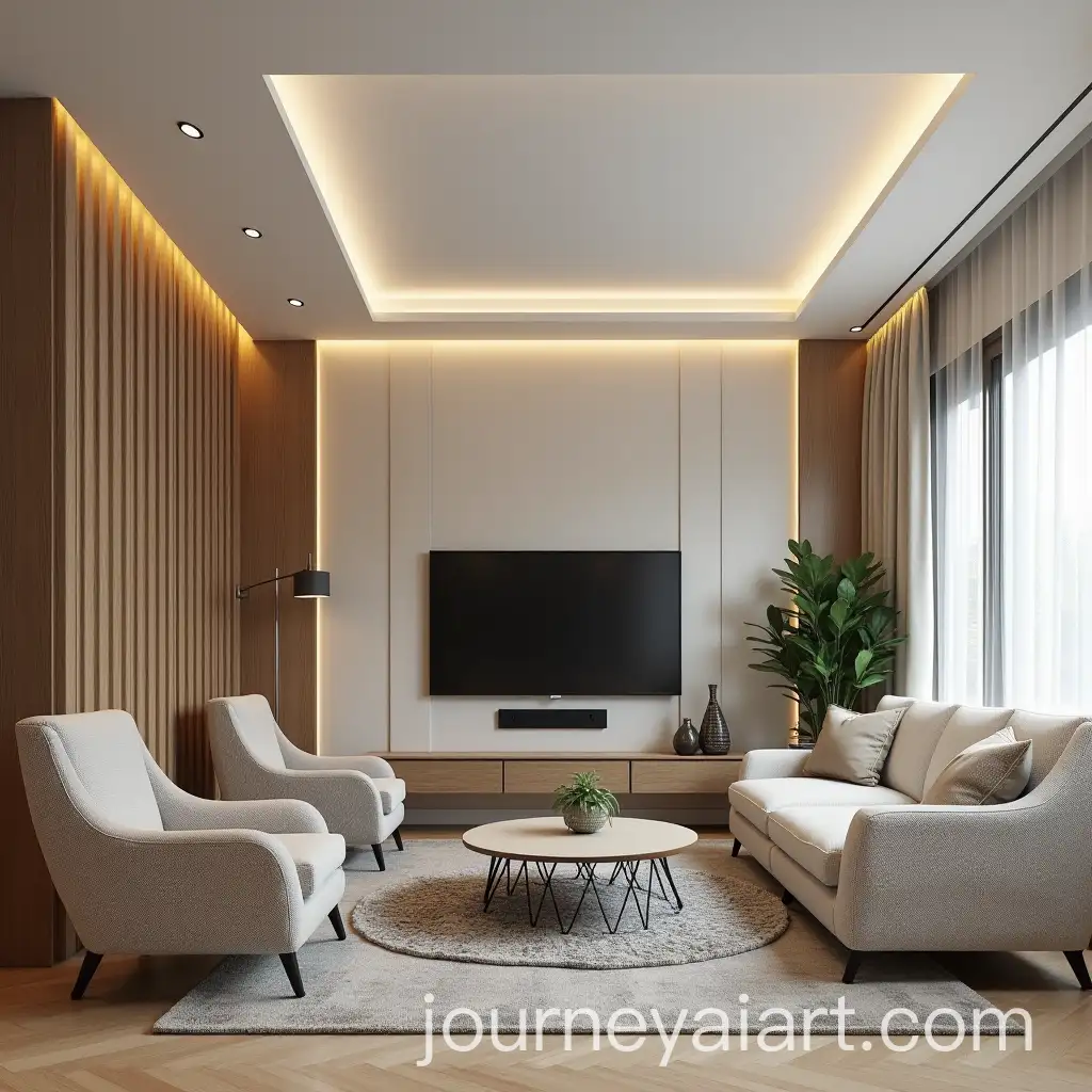 Modern-and-Stylish-Ceiling-Design-for-Living-Room-with-Contemporary-Features