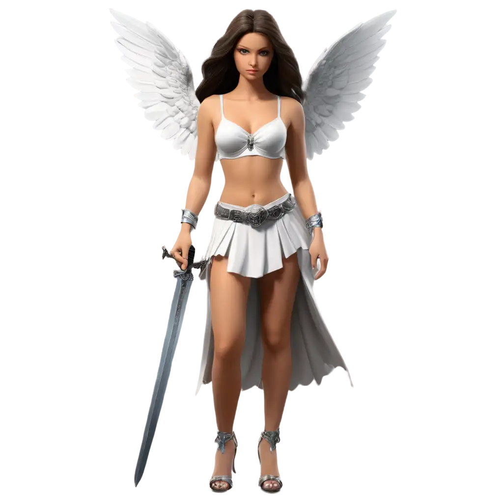 3D-Colored-PNG-Image-of-a-Female-Angel-withPNG-Image-Usage-Analysis-a-Sword-HighQuality-Artwork-for-Diverse-Uses