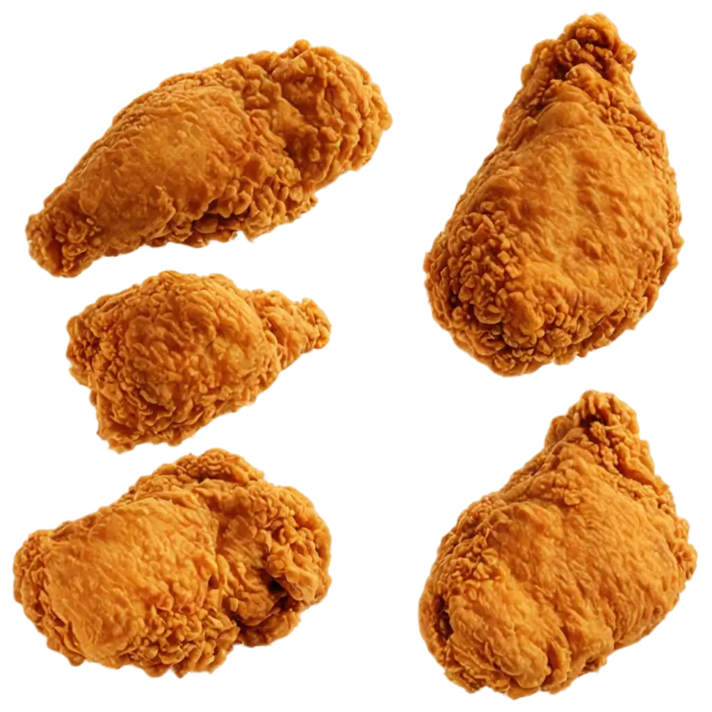 Fried-Chicken-Breast-PNG-Image-for-Culinary-and-Design-Purposes