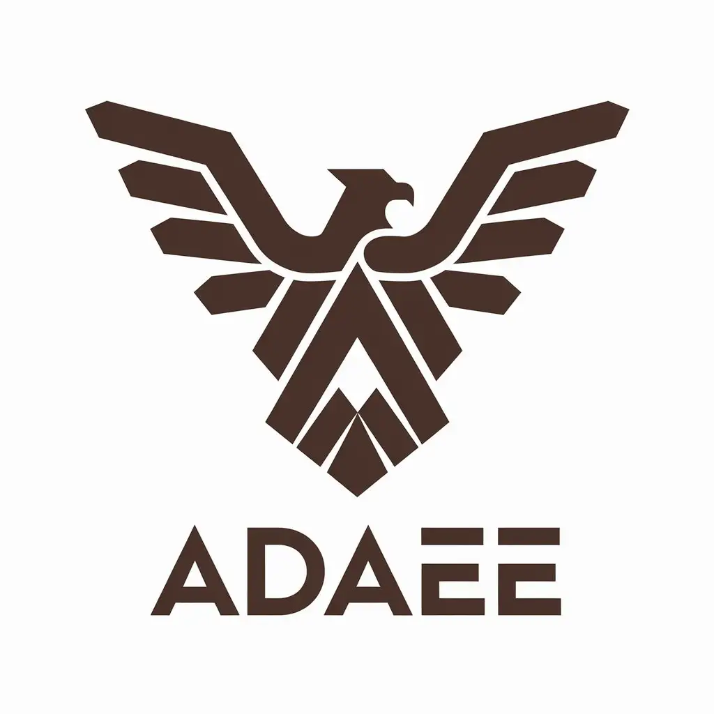 LOGO Design for ADAEE Vector Logo with Clear Background and Moderate Style