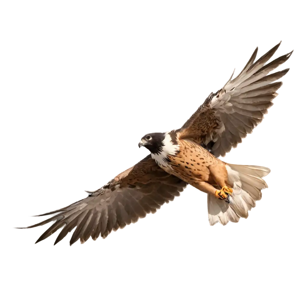 Falcon-Chasing-a-Pigeon-in-the-Sky-PNG-Image-HighQuality-Wildlife-Action-Scene