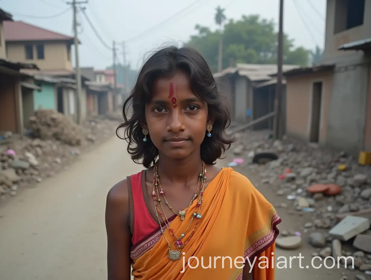 Hindu-Student-Fleeing-Chaos-in-Bangladesh-Amid-Destruction